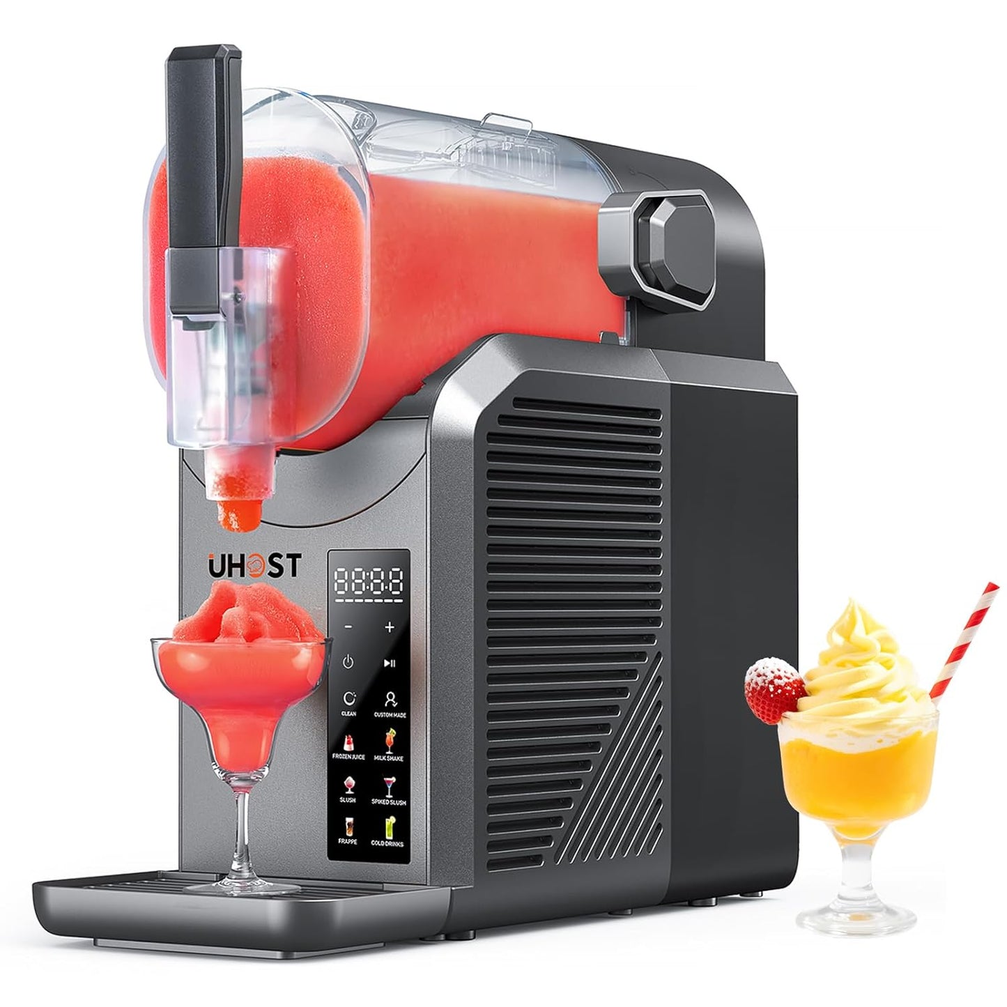 UHOST Slushie Machine - Frozen Drink Maker with 7 Preset Programs